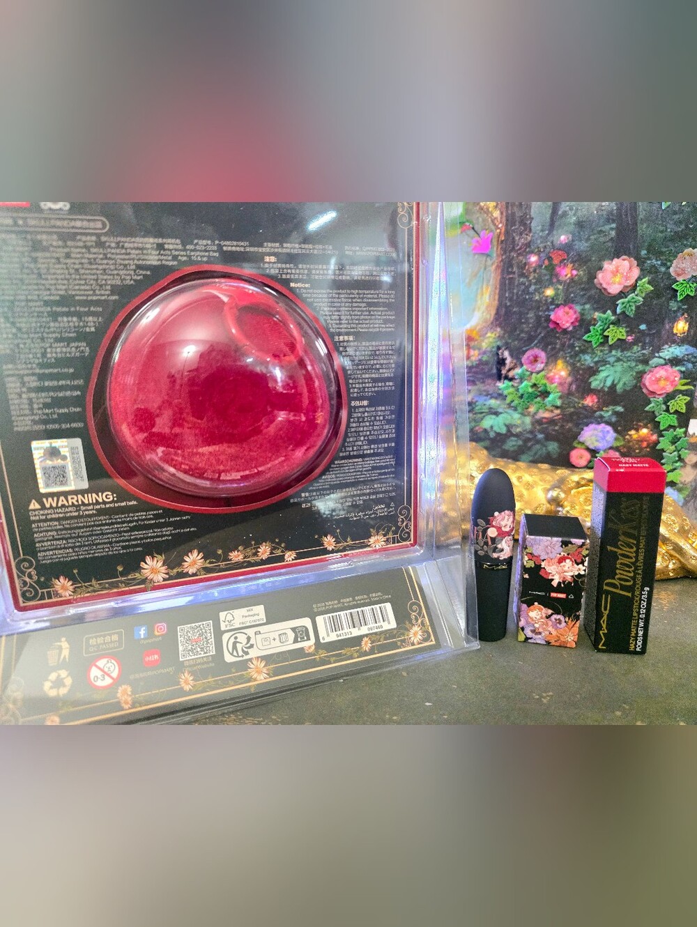MAC × Skullpanda Powder kiss liptick bundle set limited edition. - Picture 2 of 10